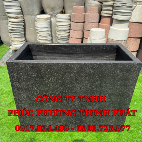 chậu đá mài vuông - mẫu số 2