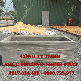 chậu đá mài vuông - mẫu số  6