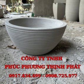 chậu đá mài trụ tròn - mẫu số 19